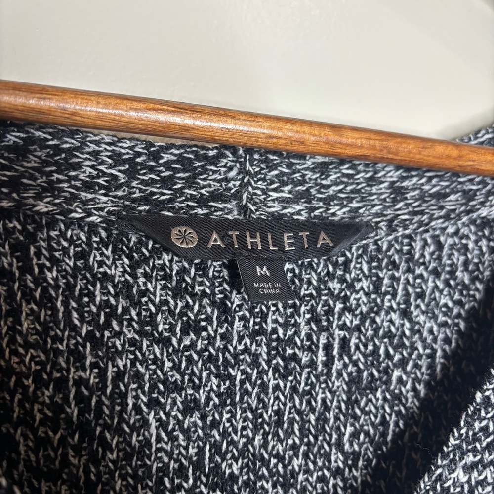 Athleta Switchback Wool Blend Pullover V Neck Swe… - image 4